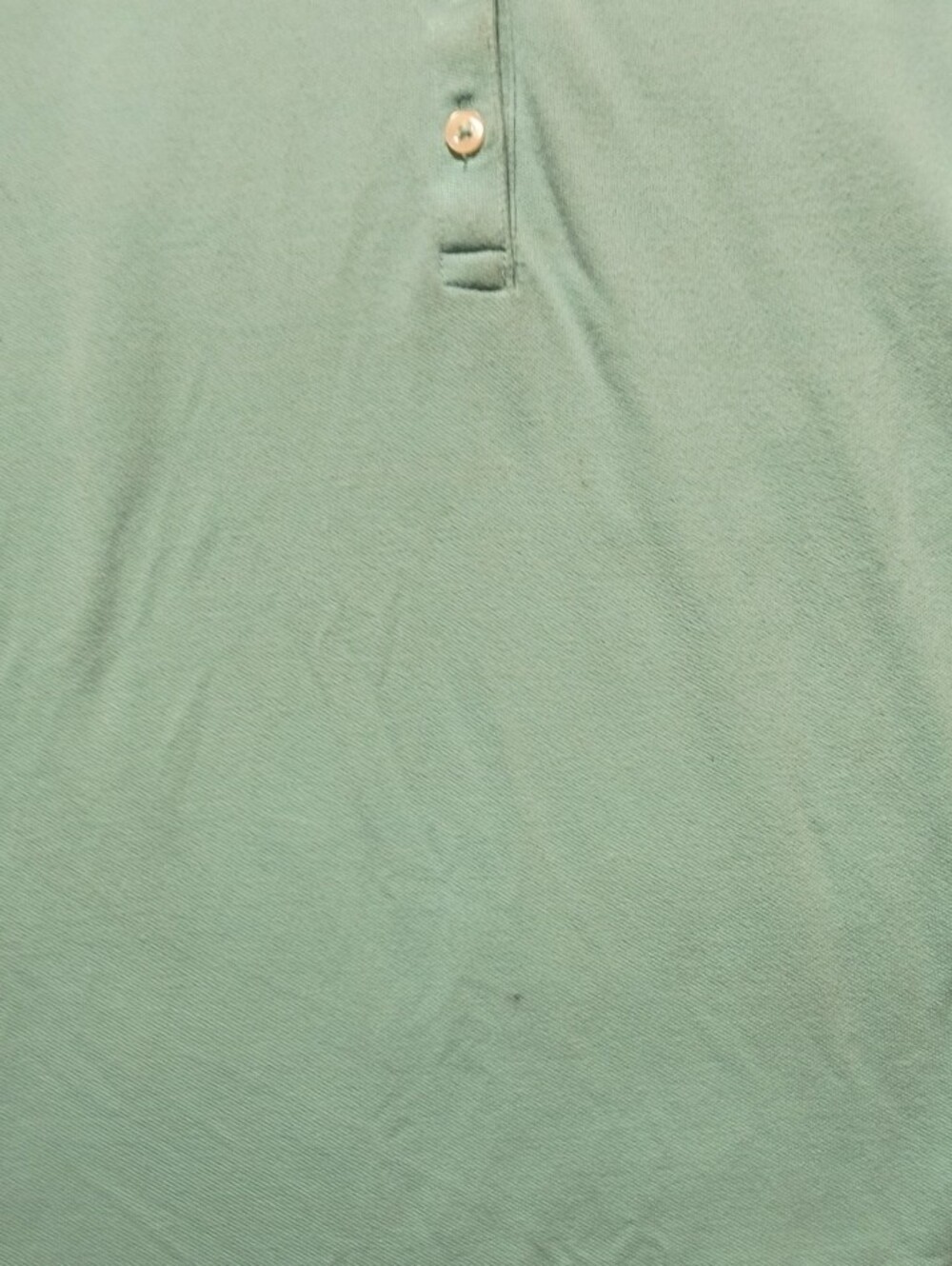 Tommy Hilfiger Women's Mint Green Polo Shirt, Size Large - Picture 4 of 4